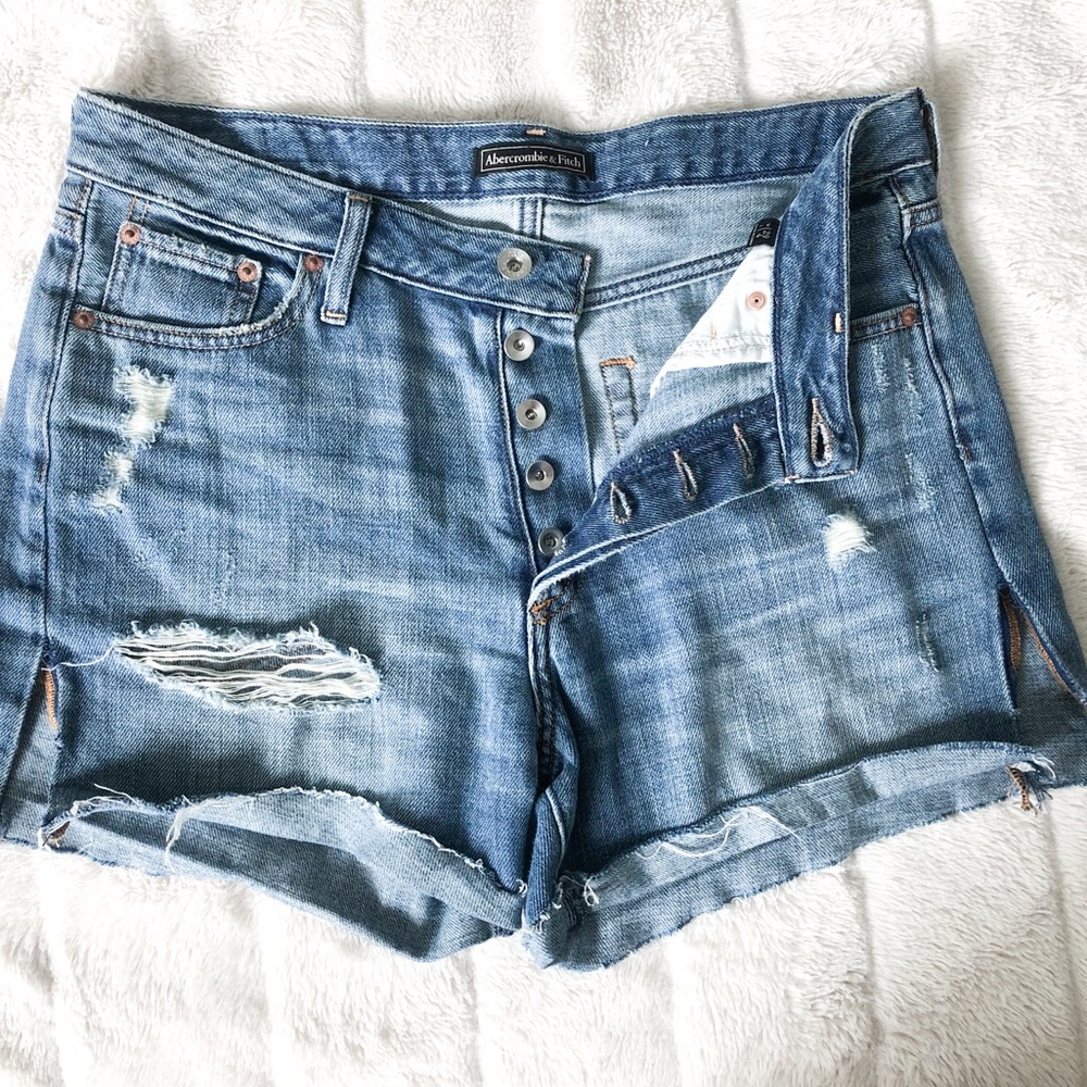 Abercrombie Denim Shorts - Picture 1 of 3